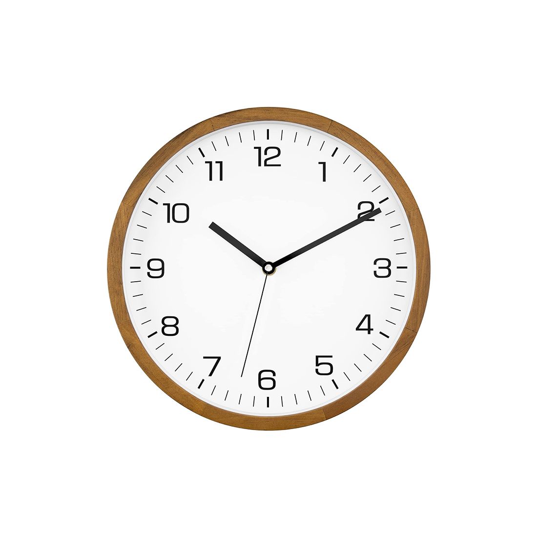 Ajanta Quartz Analog Wall Clock(32 Cm X 32 Cm X 3.5 Cm,Gold,Plastic)
