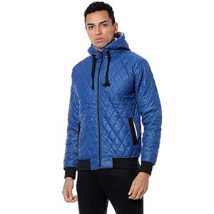 Campus Sutra Men's Solid Black Dri-Fit Zip Through Activewear Jacket Regular Fit for Casual Wear | Structured Jacket Crafted with Comfort Fit and High-Performance for Everyday Wear