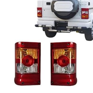 Tail Light/Back Light Assembly Compatible For Mahindra Bolero (Right & Left Both Sides) Type 3,Halogen