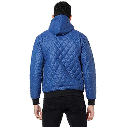 Campus Sutra Men's Solid Black Dri-Fit Zip Through Activewear Jacket Regular Fit for Casual Wear | Structured Jacket Crafted with Comfort Fit and High-Performance for Everyday Wear - Image 3