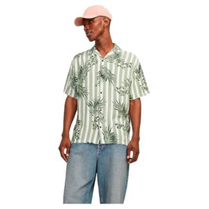 Jack & Jones Men's Cotton Striped Regular Fit Shirt