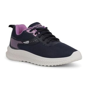 Liberty Force 10 OSLO-20E Lacing Running Shoes for Women with PVC Sole|Suitable for Walking, Gym, Outdoor & Jogging|Mesh Outsole|Memory Foam Insole|Stylish, Comfortable & Durable|Sports Footwear