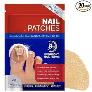 Advanced Fungal Nail Patch Treatment – Powerful Antifungal Solution | Targets Nail Fungus at the Root | Easy-to-Use Patch for Toenail & Fingernail | 20 Patches (20, FREE ALL)