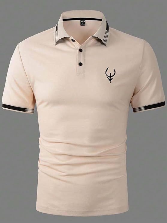 Lymio Polo T Shirt for Men || T Shirt for Man || Collar T Shirt Style Men (Packs Also Available) (Polo-40-43) - Image 2