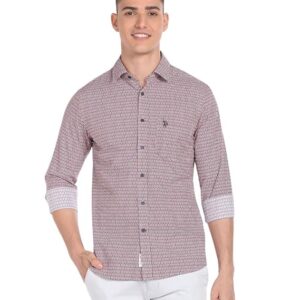 U.S. Polo Assn. Men's Cotton Regular Fit Shirt