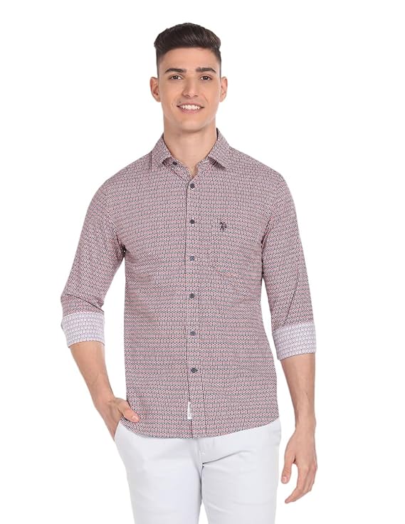 U.S. Polo Assn. Men's Cotton Regular Fit Shirt