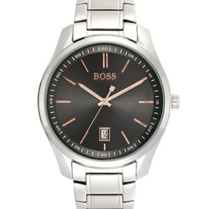 BOSS Hugo Stainless Steel Circuit Analog Gray Dial Men's Watch-1513849