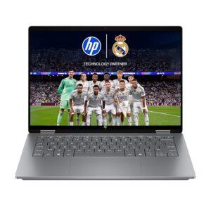 HP Smartchoice OmniBook 5 (Previously Pavilion) 50 Tops, AMD Ryzen AI 5 340 (16GB LPDDR5X, 512GB SSD) WUXGA 2K, 16''/40.6cm, Win11, Office24, Silver, 1.79kg, ag1037au, Next Gen AI Copilot+ Laptop