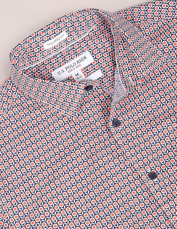 U.S. Polo Assn. Men's Cotton Regular Fit Shirt - Image 2