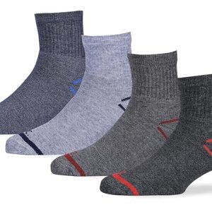 RC. ROYAL CLASS Ankle Socks For Men, Hi-Performance Cushioned Towel Soft Thick Woolen Mens Thermal Socks, Warm Winter Wear Socks, Pack Of 4 Pairs, Free Size, Multicolored - Ankle Length